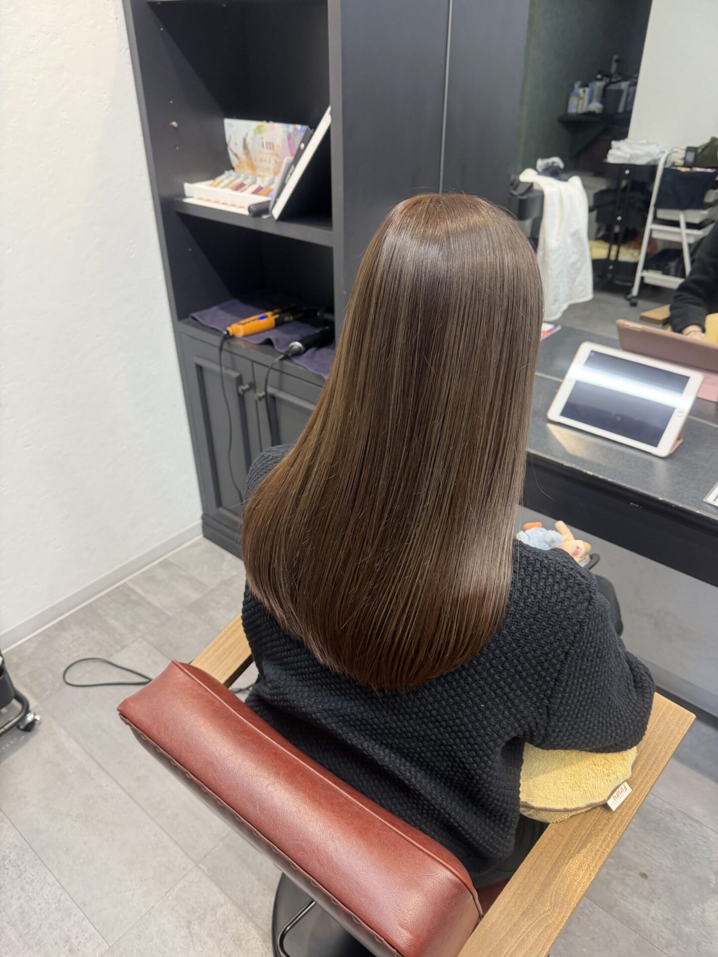 透明感 オリーブカラー