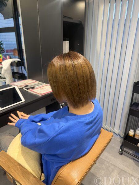 ブリーチ縮毛矯正