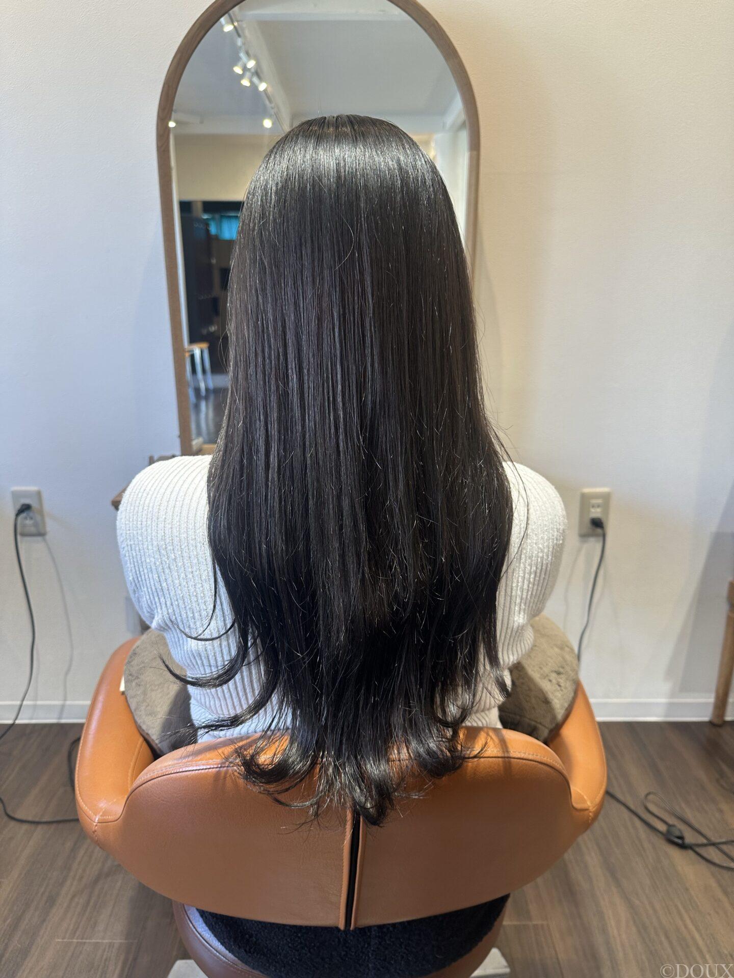 透明感があって暗くしたい方