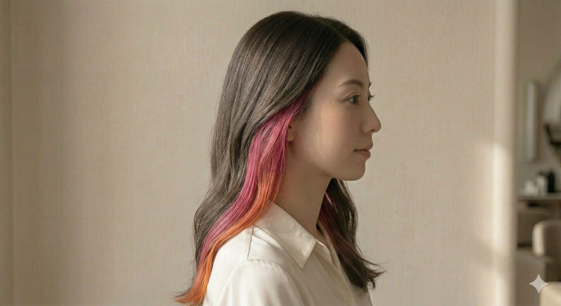 Earring Inner Hair Color