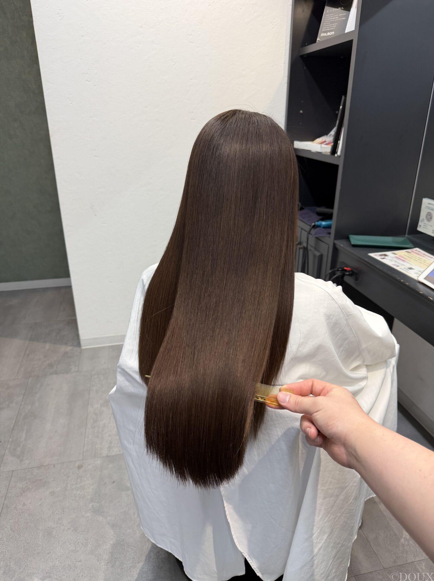 ラベンダーグレージュ/髪質改善トリートメント