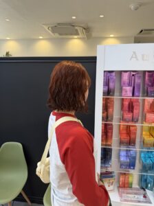 宇都宮ボブパーマ｜1週間後カラーでつくる柔らかオレンジボブ🍊