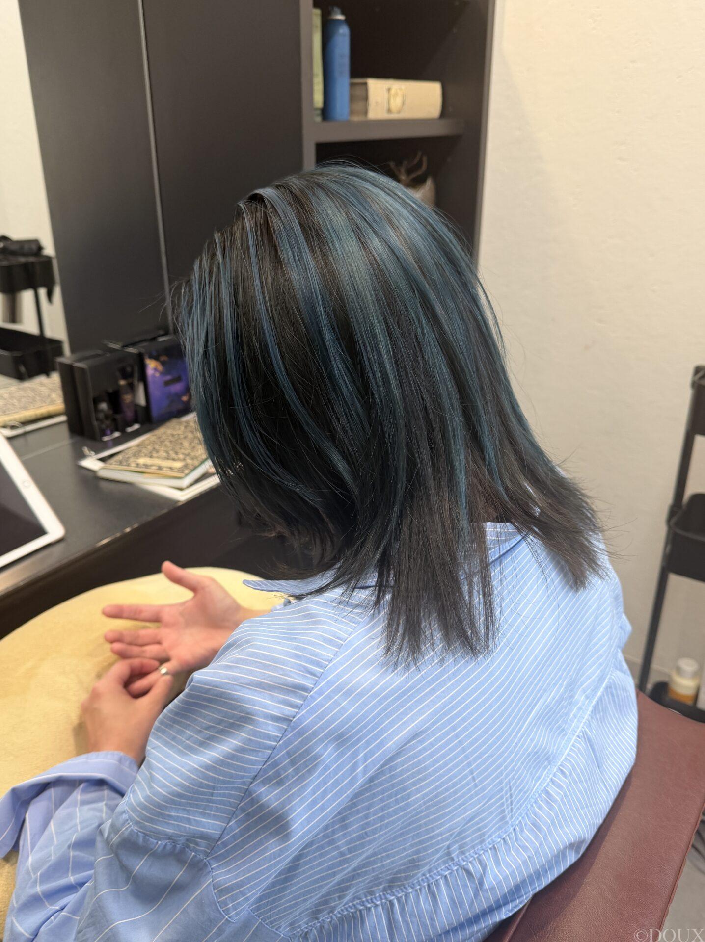 アンブレラカラー　シアンブルー